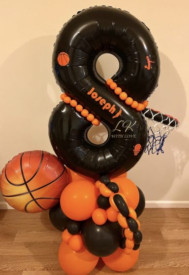Basketball balloons
