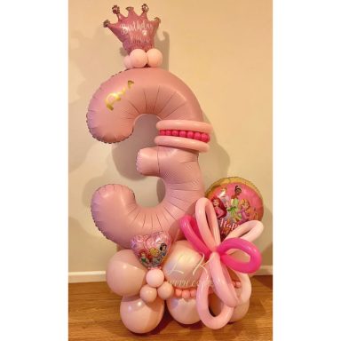 Princess balloons bishops stortford